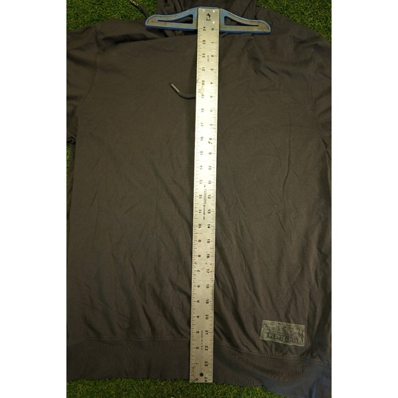 L.L.Bean Hoodie Mens Medium Gray Slightly Fitted Outdoor‎ Long Sleeve Pullover - Picture 5 of 7